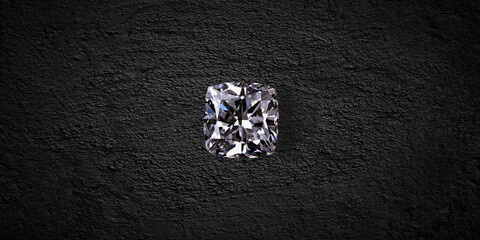 Precious diamonds are expensive and rare. For jewelry making	