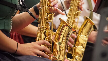Goldenes Saxophon des Musikvereins