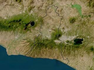 La Libertad, El Salvador. Low-res satellite. No legend