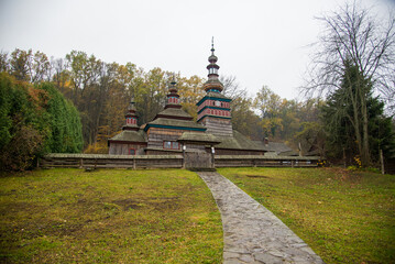 Wooden Greek Catholic Church of the Protection of the Blessed Virgin Mary from Mikulášová (Bardejovské Kúpele)