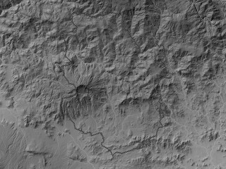 Morazan, El Salvador. Grayscale. No legend