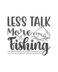 Fishing T-shirt design