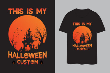New halloween t-shirt design 2022