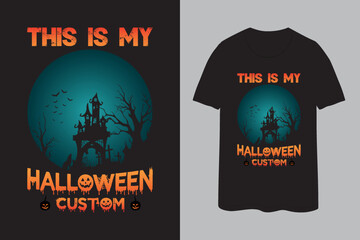 New halloween t-shirt design 2022