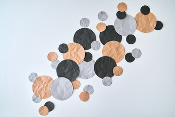 Brown, Grey & Black paper Background