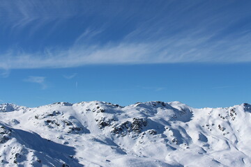 Fototapeta premium snowy mountains 