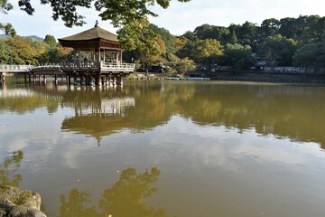 Obraz premium 奈良浮御堂