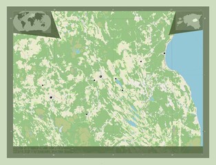 Jogeva, Estonia. OSM. Major cities