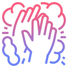 wash gradient icon