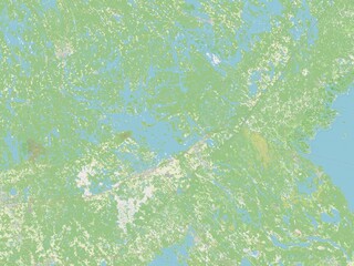 South Karelia, Finland. OSM. No legend