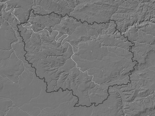 Ile-de-France, France. Bilevel. No legend