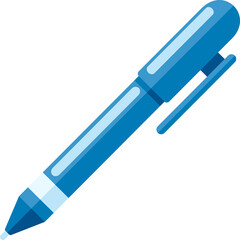 blue mechanical pencil