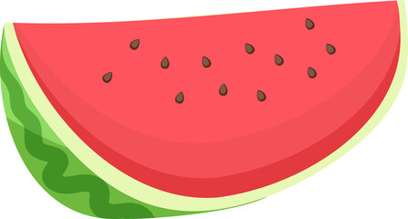 a slice of fruit watermelon