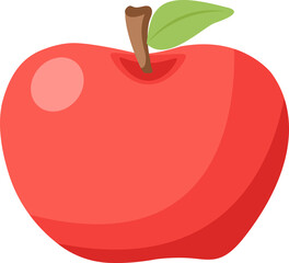 fruit red apple