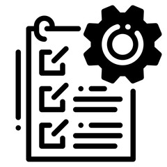Worklist glyph icon