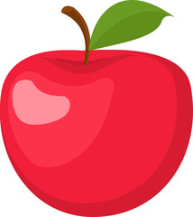 fruit red apple