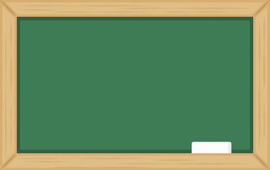 wood frame blackboard © BabyQ