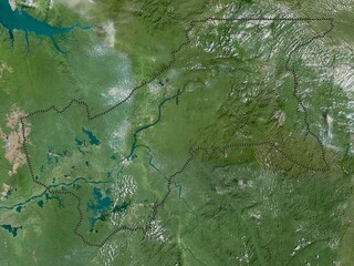 Moyen-Ogooue, Gabon. High-res satellite. No legend