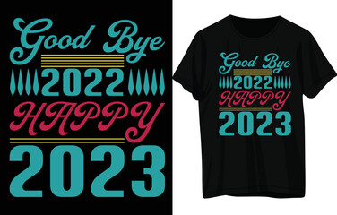 Happy New Year T-Shirt Design 