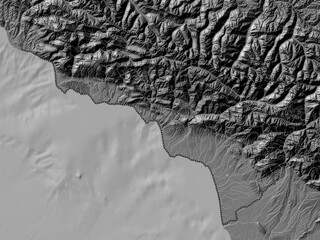 Abkhazia, Georgia. Bilevel. No legend