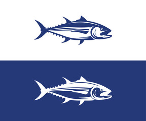 tuna fish logo design