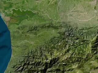 Guria, Georgia. Low-res satellite. No legend