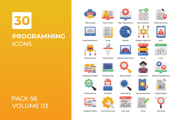 programming icons collection.
