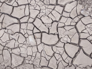 Dry earth drought cracked no water