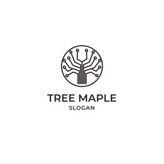 Maple Digital Logo Design Template