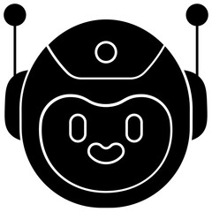 bot solid icon