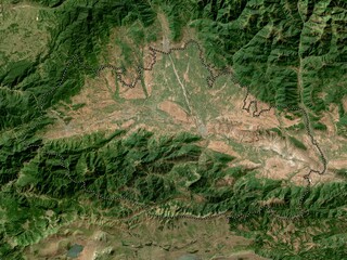 Shida Kartli, Georgia. High-res satellite. No legend