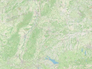 Baden-Wurttemberg, Germany. OSM. No legend