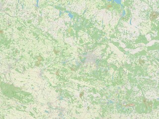 Brandenburg, Germany. OSM. No legend