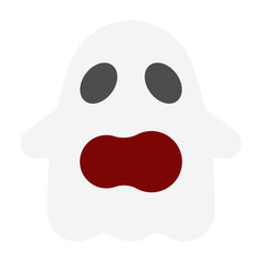 ghost flat icon