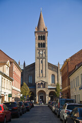 Fototapeta na wymiar Peter and Paul church in Postdam (Brandenburg), Germany