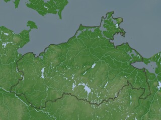 Mecklenburg-Vorpommern, Germany. No legend © Yarr65