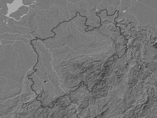 Nordrhein-Westfalen, Germany. Bilevel. No legend