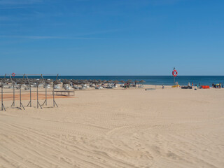 Playa de Monte Gordo. Algarve. Portugal