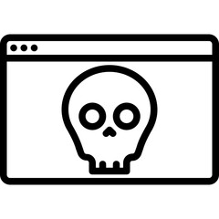 Ransomware browser icon
