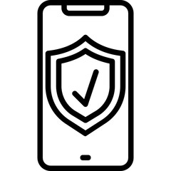 mobile protection icon