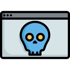 Ransomware browser icon