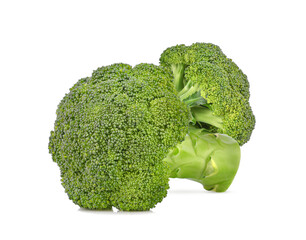 Broccoli isolated on white background.
