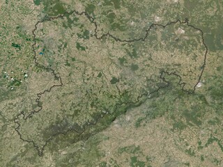 Sachsen, Germany. Low-res satellite. No legend