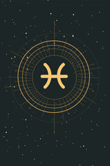 Vector template of constellations of zodiac signs for astrological, esoteric, magical sessions, magical personality research cards. Mystical tarot cards. A set of zodiac signs Aries, Taurus, Leo, Gemi