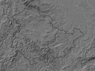 Thuringen, Germany. Bilevel. No legend