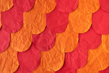 Red & Orange Paper Background