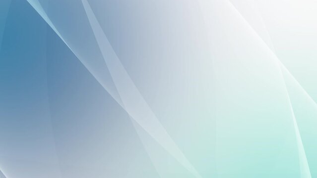 Gradient blue and green waves, abstract business and corporate style background
