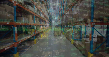 Composition of data processing over warehouse