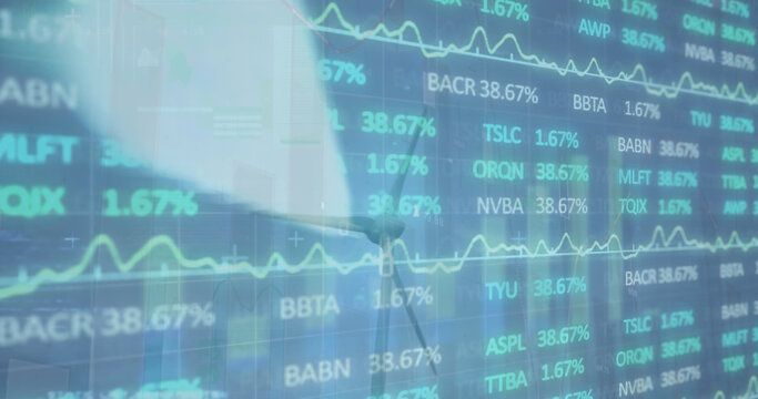 Composition of data processing over wind turbine