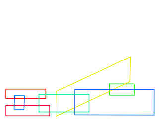 abstract color background with shape